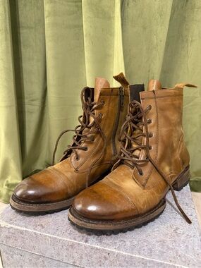 Freebird Jarvis by Steven Brown Leather Lace-Up Western Boots